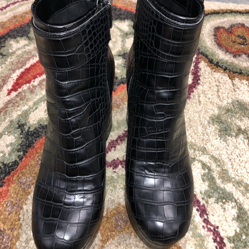 Sam Edelman Circus Snakeskin Booties